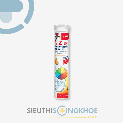 AZ Fizz - Viên Sủi Hỗ Trợ Tăng Cường Hệ Miễn Dịch & Bảo Vệ Cơ Thể