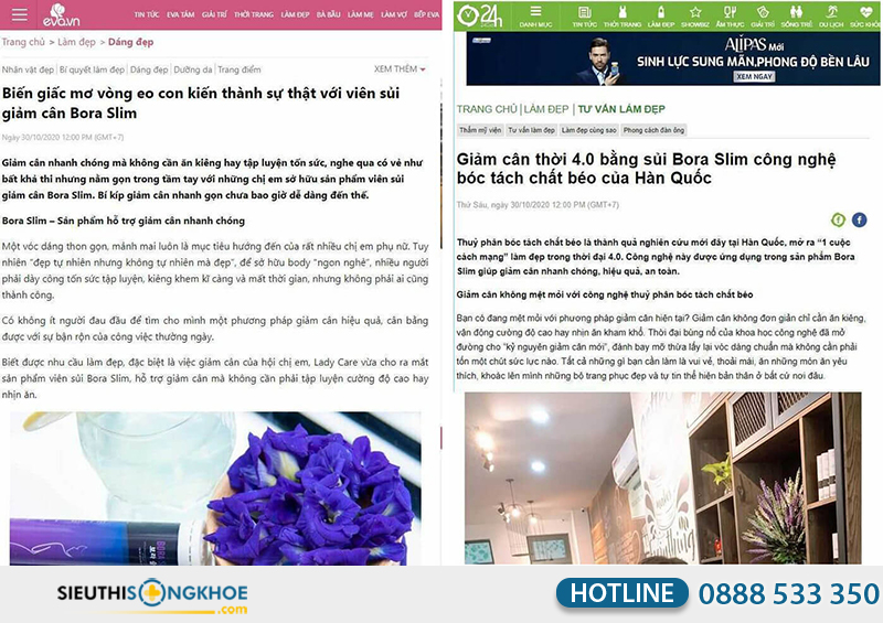 viên sủi bora slim