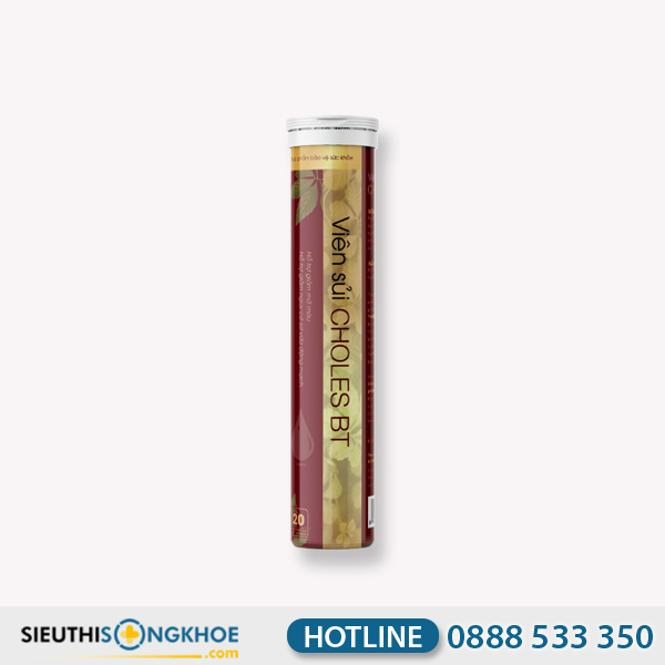 Choles BT - Viên Sủi Hỗ Trợ Giảm Mỡ Máu & Ngăn Ngừa Xơ Vữa Động Mạch