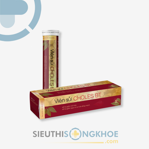 Choles BT - Viên Sủi Hỗ Trợ Giảm Mỡ Máu & Ngăn Ngừa Xơ Vữa Động Mạch