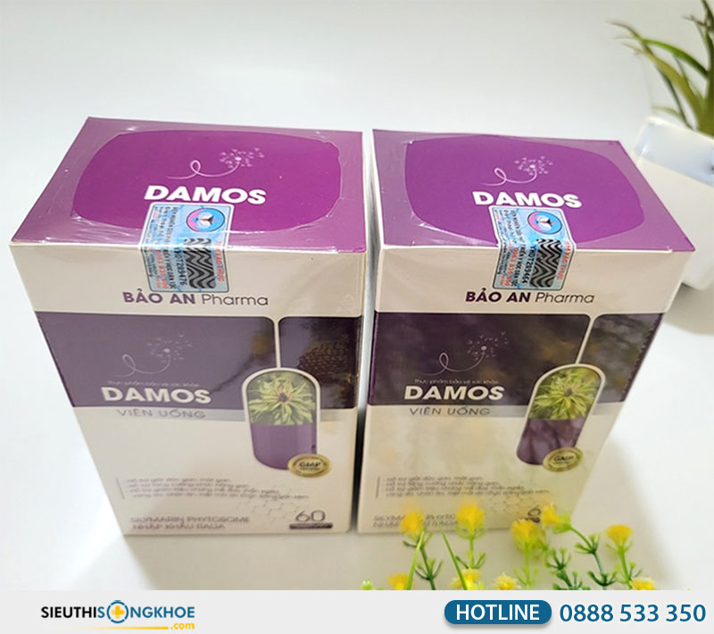 viên uống damos giá bao nhiêu
