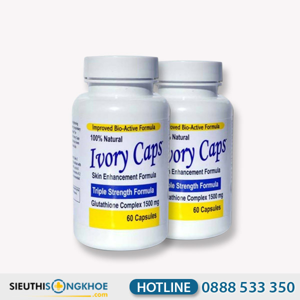 Ivory Caps - Viên Uống Hỗ Trợ Giảm Thâm Nám & Dưỡng Sáng Da