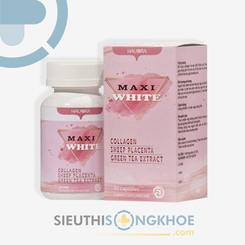 Hauora Maxi White - Viên Uống Hỗ Trợ Nuôi Dưỡng Làn Da Trắng Hồng Đều Màu