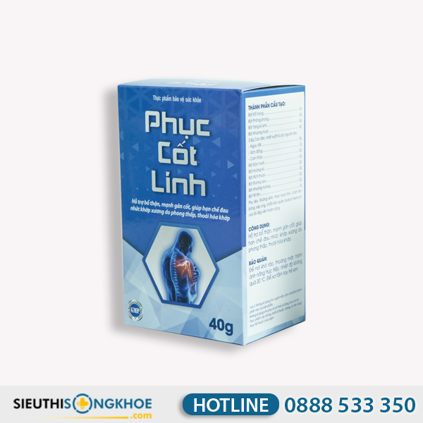 Phục Cốt Linh - Viên Uống Hỗ Trợ Điều Trị Thoái Hoá Khớp & Tăng Cường Khả Năng Vận Động