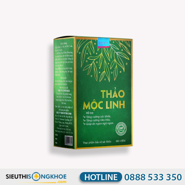 Thảo Mộc Linh - Viên Uống Hỗ Trợ Cải Thiện Giấc Ngủ & Hệ Tiêu Hoá