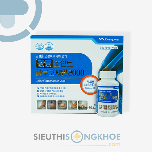 Kwangdong Joint Glucosamin - Viên Uống Hỗ Trợ Phục Hồi Chấn Thương & Cải Thiện Thoái Hoá Sưng Viêm Sụn Khớp