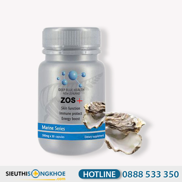 Zos + - Viên Uống Hỗ Trợ Cải Thiện Mọi Loại Mụn & Mờ Vết Thâm
