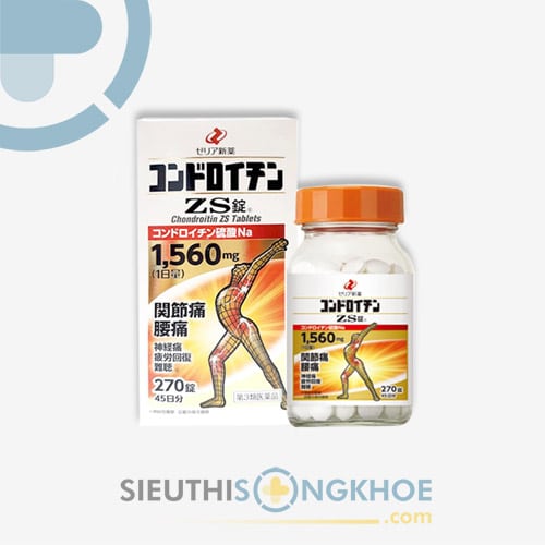 ZS Chondroitin - Viên Uống Hỗ Trợ Giúp Xương Khớp Dẻo Dai & Giảm Đau Nhanh Chóng