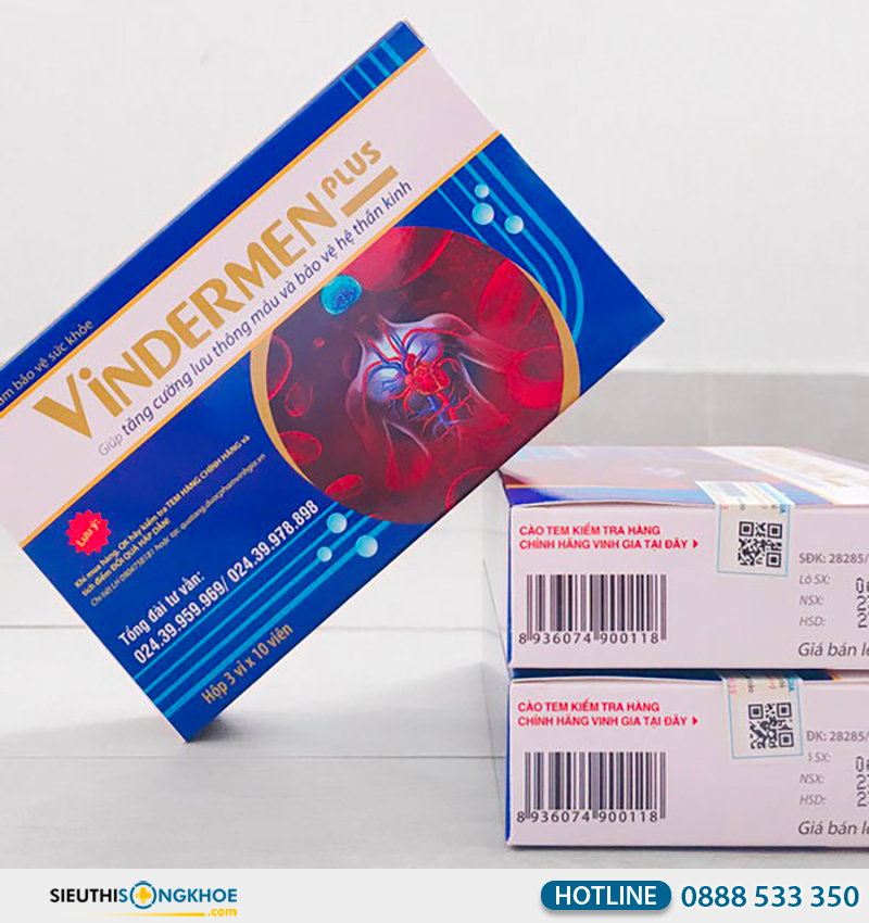 vindermen giá bao nhiêu tiền