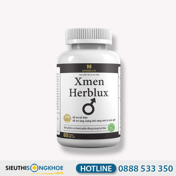 Xmen Herblux - Viên Uống Hỗ Trợ Tăng Cường Chức Năng Sinh Lý Nam