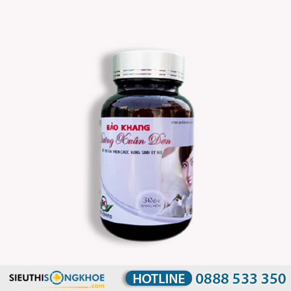 Bảo Khang Dưỡng Xuân Đơn - Viên Uống Hỗ Trợ Phục Hồi Sinh Lý & Lưu Thông Máu Huyết Cho Phái Đẹp