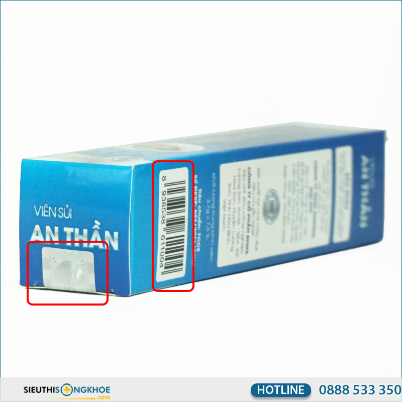 cách phân biệt viên sủi an thần chính hãng