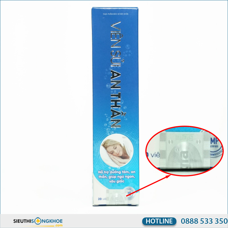 cách phân biệt viên sủi an thần chính hãng