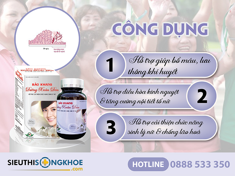 công dụng của bảo khang dưỡng xuân đơn