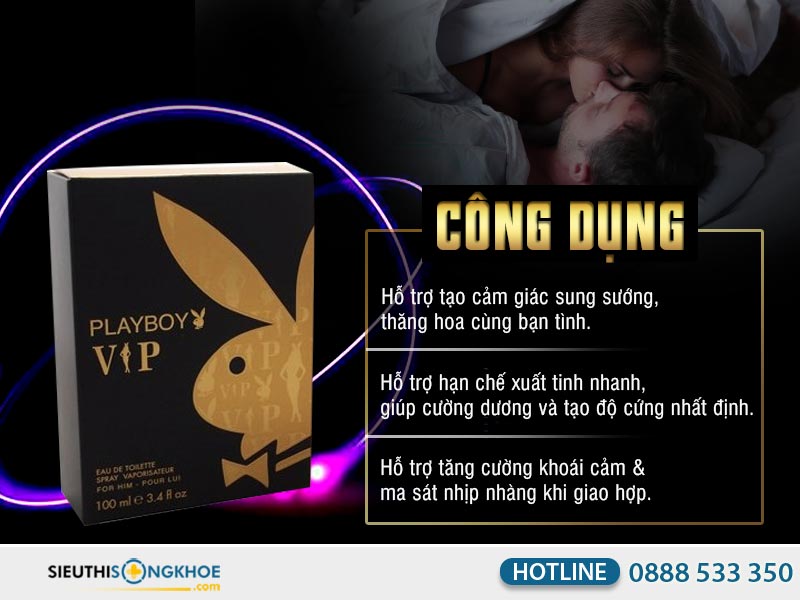 công dụng của playboy vip