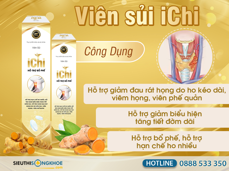 công dụng của viên sủi ichi