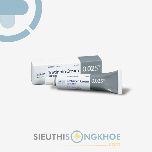 Obagi Tretinoin Cream 0.025% - Sản Phẩm Hỗ Trợ Tiêu Mụn Viêm & Mờ Vết Thâm