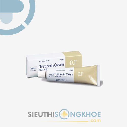 Obagi Tretinoin Cream 0.1% - Sản Phẩm Hỗ Trợ Giảm Mụn & Điều Trị Đốm Nâu Không Đều Màu
