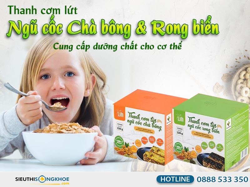 thanh cơm lứt ngũ cốc herbslim