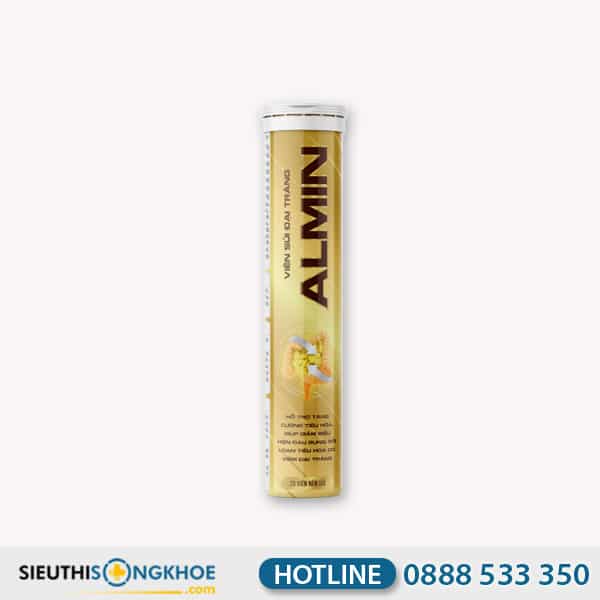 Almin - Viên Sủi Hỗ Trợ Cải Thiện Tình Trạng Đau Bụng & Rối Loạn Tiêu Hoá