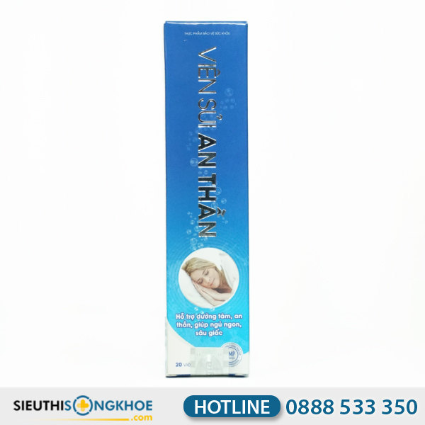 Viên Sủi An Thần Viên Sủi Hỗ Trợ Mang Lại Giấc Ngủ Ngon