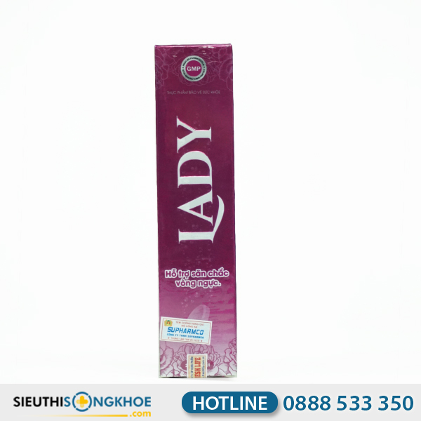 Viên Sủi Lady Hỗ Trợ Nở Ngực & Điều Hòa Nội Tiết Tố Nữ