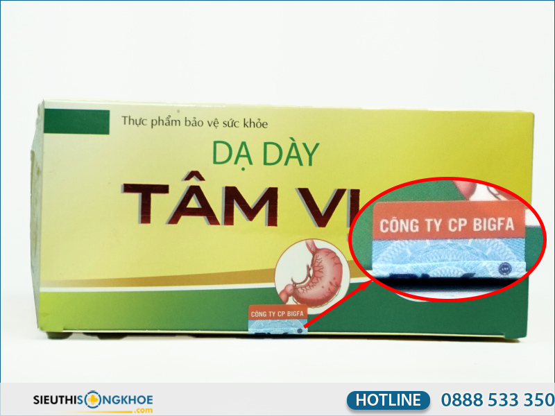 cách phân biệt dạ dày tâm vị chính hãng