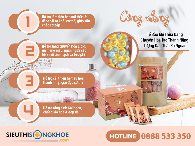 công dụng của cốm herbslim