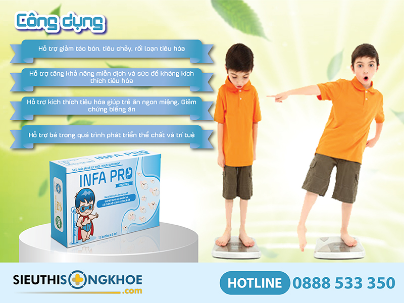 công dụng của infa pro