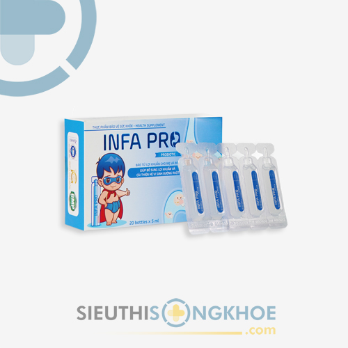 Infa Pro - Sản Phẩm Hỗ Trợ Tăng Men Vi Sinh Đường Ruột Trẻ em