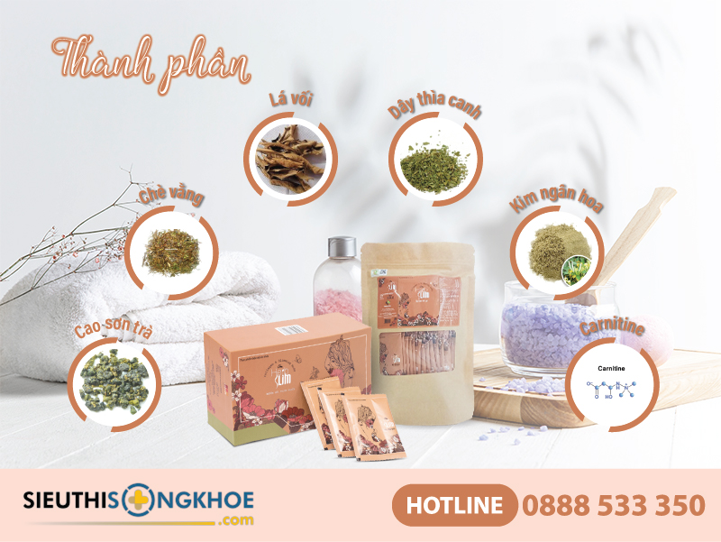 thành phẩn của cốm herbslim