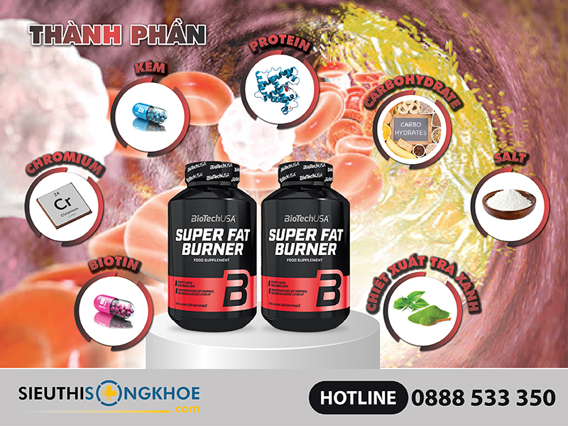 thành phần của super fat burner