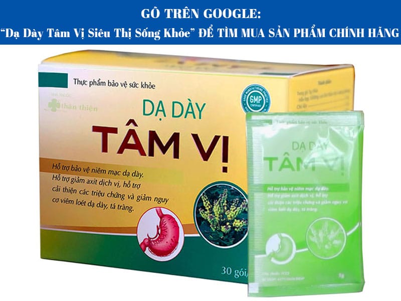 thuốc dạ dày tâm vị bán ở đâu
