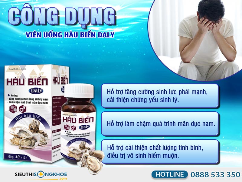 công dụng của hàu biển daly