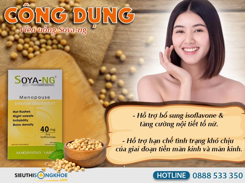 công dụng của viên uống soya-ng