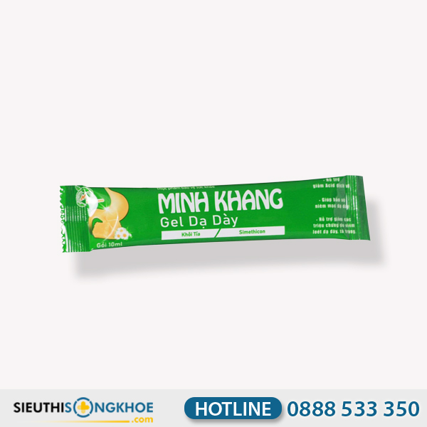 Gel Dạ Dày Minh Khang - Sản Phẩm Hỗ Trợ Bảo Vệ & Cải Thiện Hoạt Động Của Hệ Tiêu Hoá