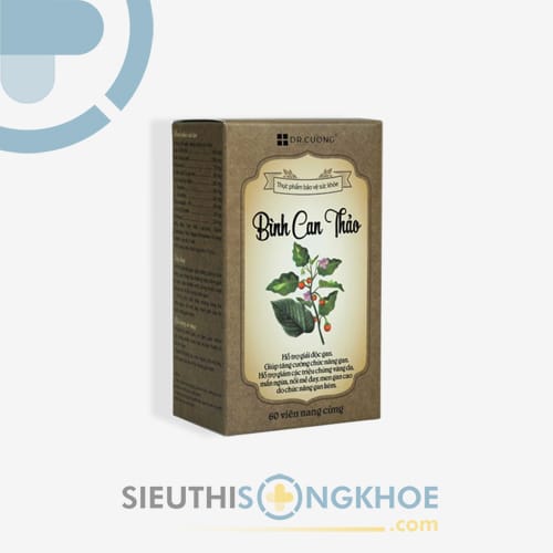 Bình Can Thảo - Viên Uống Hỗ Trợ Thải Độc & Tăng Cường Chức Năng Gan