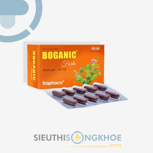 Boganic Forte - Viên Uống Hỗ Trợ Bảo Vệ & Giải Độc Gan