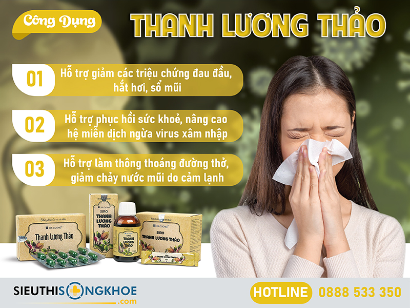 công dụng của combo thanh lương thảo