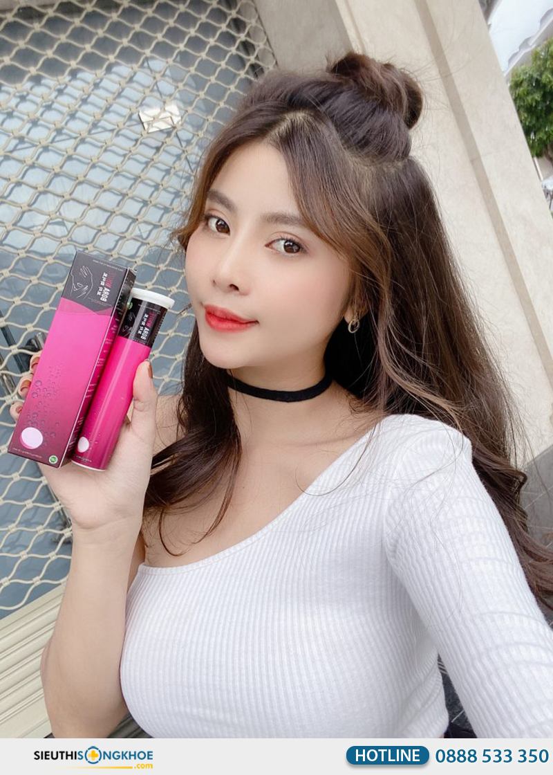phản hồi khách hàng về viên sủi bora white