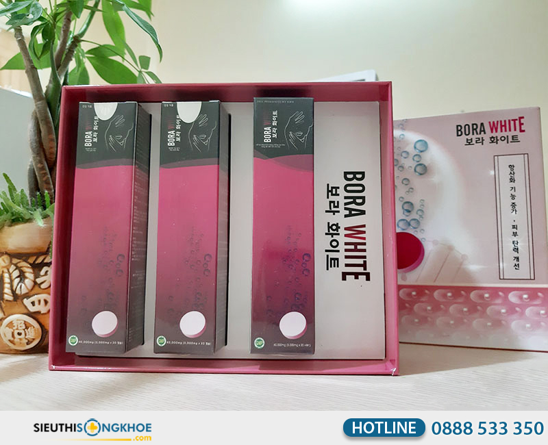 viên sủi bora white