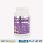 DIM For Her - Viên Uống Hỗ Trợ Cân Bằng Nội Tiết Tố, Làm Đẹp & Tăng Cường Sức Khoẻ