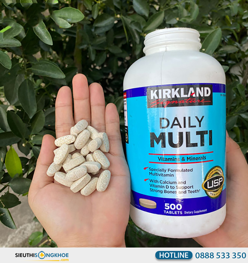 kirkland signature daily multi vitamin & minerals