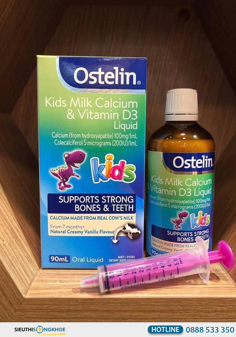 ostelin kids milk calcium & vitamin d3 liquid