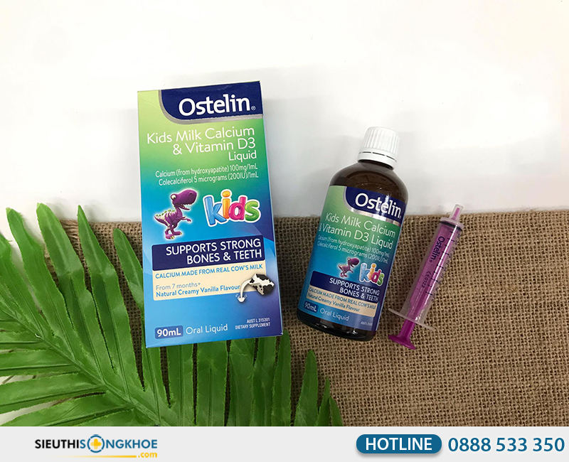 ostelin kids milk calcium & vitamin d3 liquid