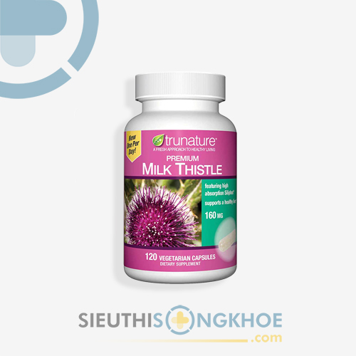 Trunature Premium Milk Thistle - Viên Uống Hỗ Trợ Phục Hồi Chức Năng Gan