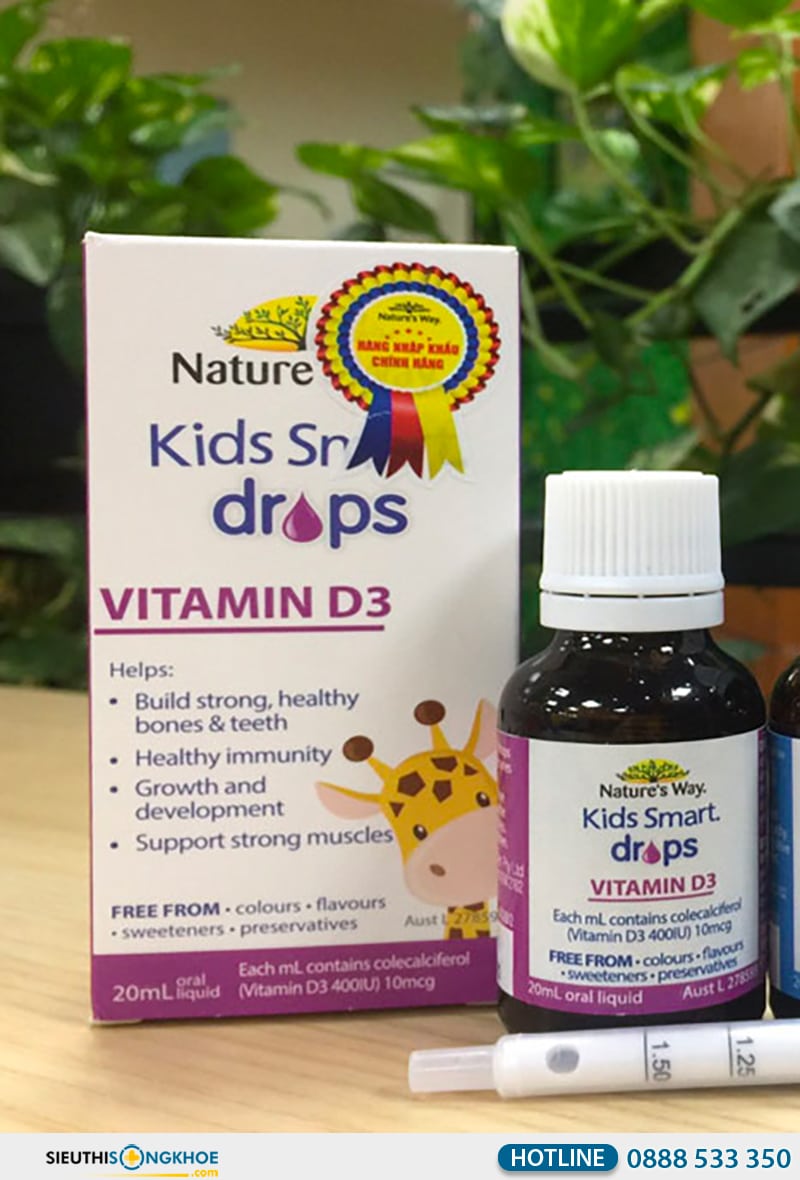 nature's way kids smart drops vitamin d3