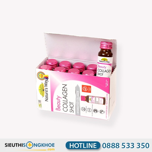 Nature's Way Beauty Collagen Shot - Sản Phẩm Hỗ Trợ Chăm Sóc Da Móng Tóc & Xương Khớp