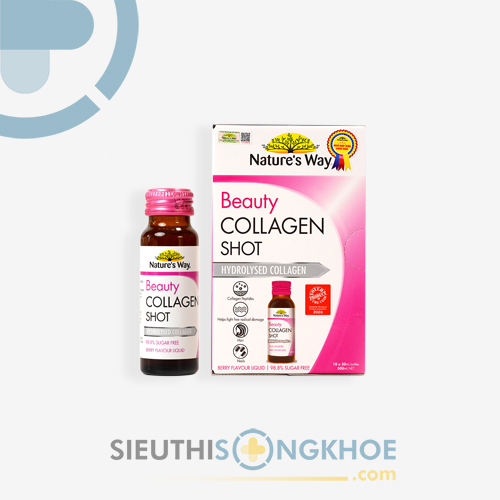 Nature's Way Beauty Collagen Shot - Sản Phẩm Hỗ Trợ Chăm Sóc Da Móng Tóc & Xương Khớp
