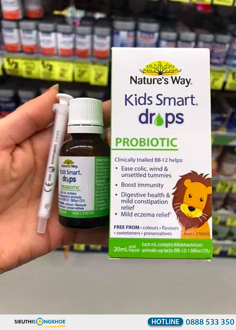 nature's way kids smart drops probiotic